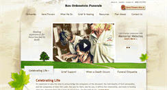 Desktop Screenshot of kenordensteinfunerals.com